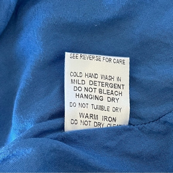 Olivaceous Pink and Blue Floral Dress - Picture 7 of 8